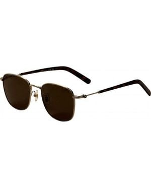 Montblanc Mb0392Sa 55 004 Sunglasses - Black