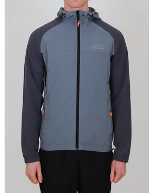 North Peak Charcoal Valley Track Jacket - Blue