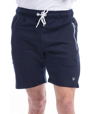 J.b.willis J J Willis Fleece Shorts Casual Jogger Style - Blue