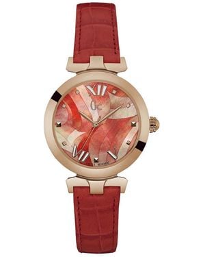 Gc Y20004L3 Ladies Ladybelle Watch - Red
