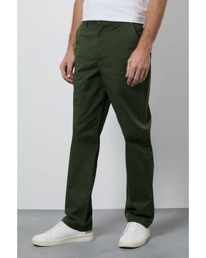 MAINE Premium Chino Trousers Cotton - Green