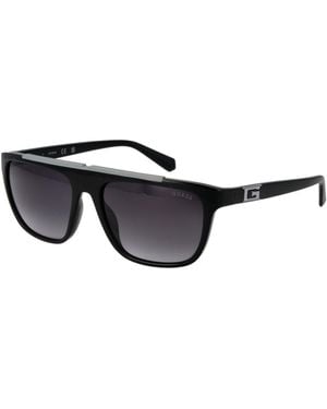Guess Square Frame Sunglasses - Black