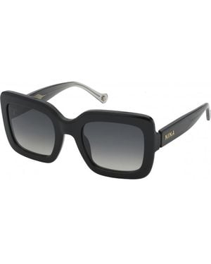 Nina Ricci Snr322-530700 Snr322 53 530700 Sunglasses - Black