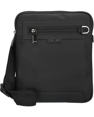 BOSS Cullen Cross Body Bag Cotton - Black