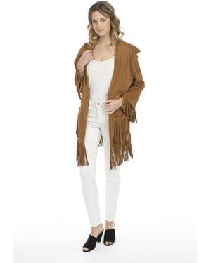 Jayley Suede Jacket - White