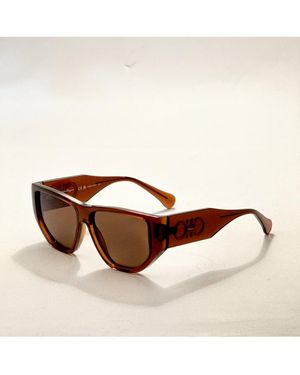 Ferragamo Sf1077S 56 232 Sunglasses - Natural