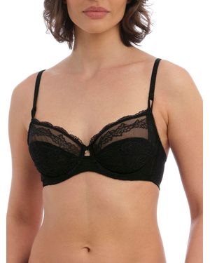 Wacoal Ravissant Balcony Bra - Black