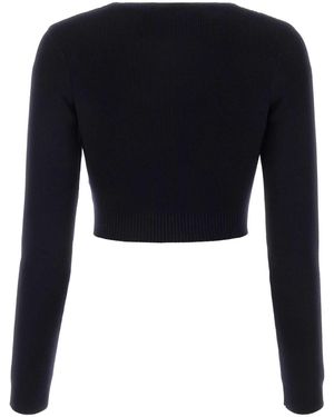 Jil Sander Midnight Wool Jumper - Black
