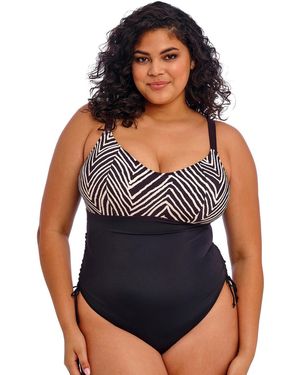 Elomi 802643 Fiji Falls Non Wired Swimsuit - Blue
