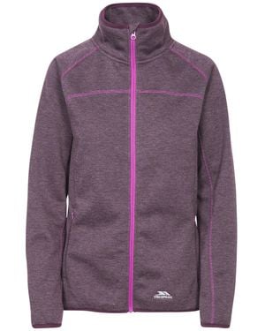 Trespass Ladies Tenbury Fleece Jacket - Purple