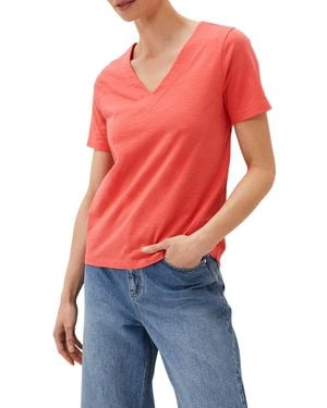 Phase Eight Elspeth V-Neck Top - Red