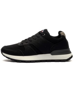 Lambretta Echo 2 Memory Foam Trainers - Black