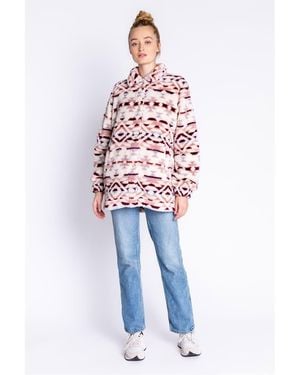Pj Salvage Fleece Jacket - Blue