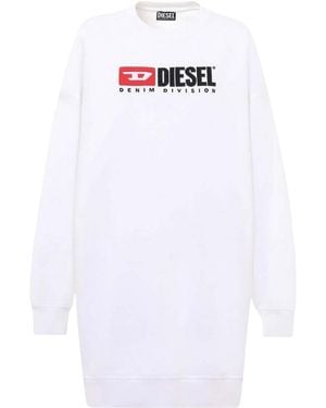 DIESEL Sweatshirtjurk Uit De Denimcollectie Voor (Helder) - Wit