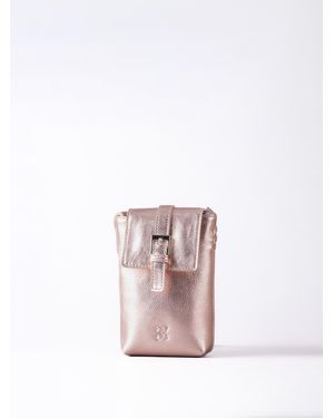 Lakeland Leather Tarnly Cross Body Phone Pouch Bag - Pink