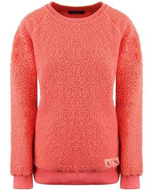 Armani Exchange Fluffy Jumper - Pink