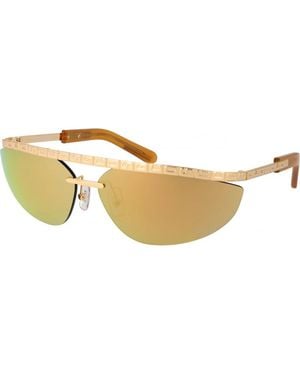 Gcds Gd0051 7130G 71 30G Sunglasses - Metallic