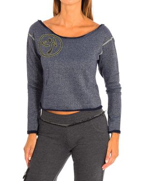 Zumba Long Sleeve Sweatshirt Z1T00347 - Grey