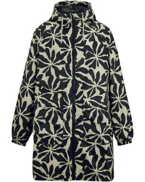Regatta Pack It Abstract Floral Jas - Zwart