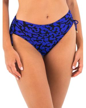 Fantasie Hope Bay Mid Rise Bikini Brief - Blue
