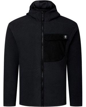 Dare 2b Firn Borg Hooded Fleece Jacket - Black