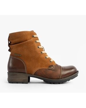 Josef Seibel Susie 03 Ankle Boots Camel Combi - Brown