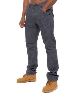 Enzo Denim Jeans Straight Leg - Blue