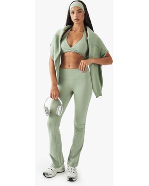 DSGN Studio Ultra Sculpt Flared Legging - Green