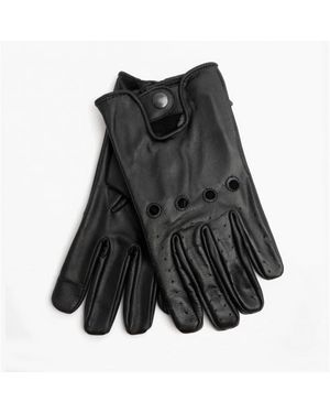Jack & Jones Driver Leather Driving Gloves - Black