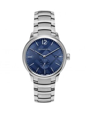 Burberry Bu10007 De Klassieke Roestvrij Stalen Herenhorloge - Metallic