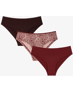 Penti Peach Leo Hipster Briefs - Red