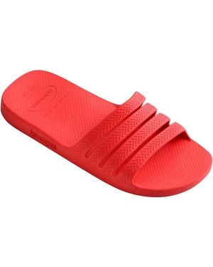 Havaianas Hav. Slide Stradi 35 36 Flip Flops - Red