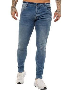 Eto Designer Hyperstretch Jeans - Blauw