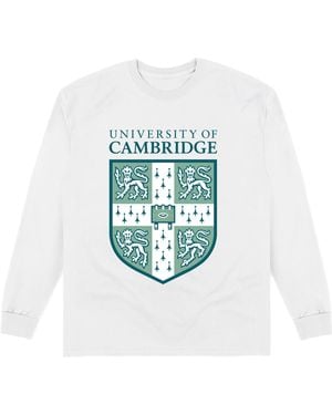 Park Fields University Of Cambridge Shield Sweatshirt - White