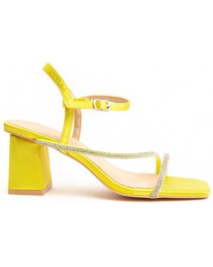 Montevita Heel Sandal Sanndarey - Yellow
