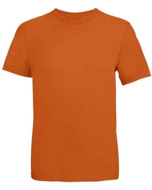Sol's Adult Tuner Plain T-Shirt (Dark) - Orange