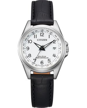 Citizen Watch Ec1180-14A Leather - Metallic