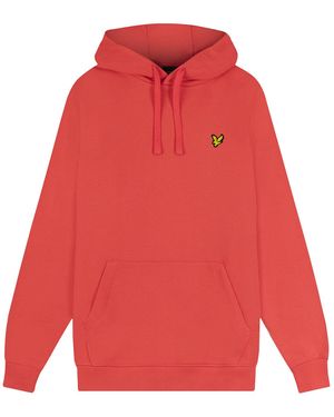 Lyle & Scott Pullover Hoodie - Red