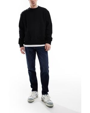 ASOS Stretch Tapered Jeans - Black