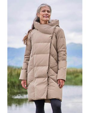 Mountain Warehouse Ladies Cosy Extreme Ii Wrap Down Jacket - White