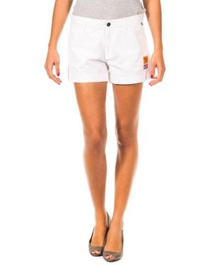 Gaastra Shorts With Personalized Patch 36600054 - White