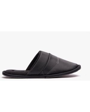 Calvin Klein Jeans Hotel Slipper Mules - Black