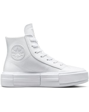 Converse Adults Chuck Taylor All Star Cru High Top Trainers - White