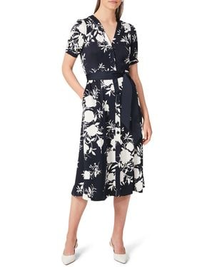 Hobbs Indah Dress - Blue