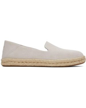 TOMS Santiago Suede Shoes - White
