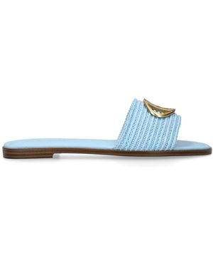 Steve Madden Kora Sliders - Blue