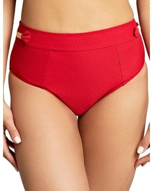 Panache Marianna High Waist Bikini Brief - Red