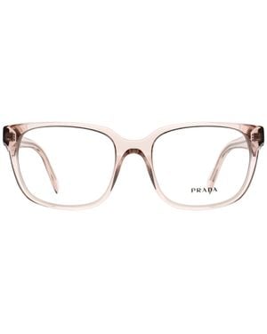 Prada Square Crystal Pr 17Zv - Brown