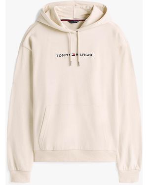 Tommy Hilfiger Hoodie Drawstring Lounge Hoody Off - Natural