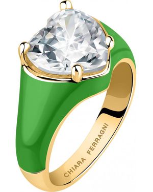 Chiara Ferragni J19Avi43016 Ladies Ring - Green